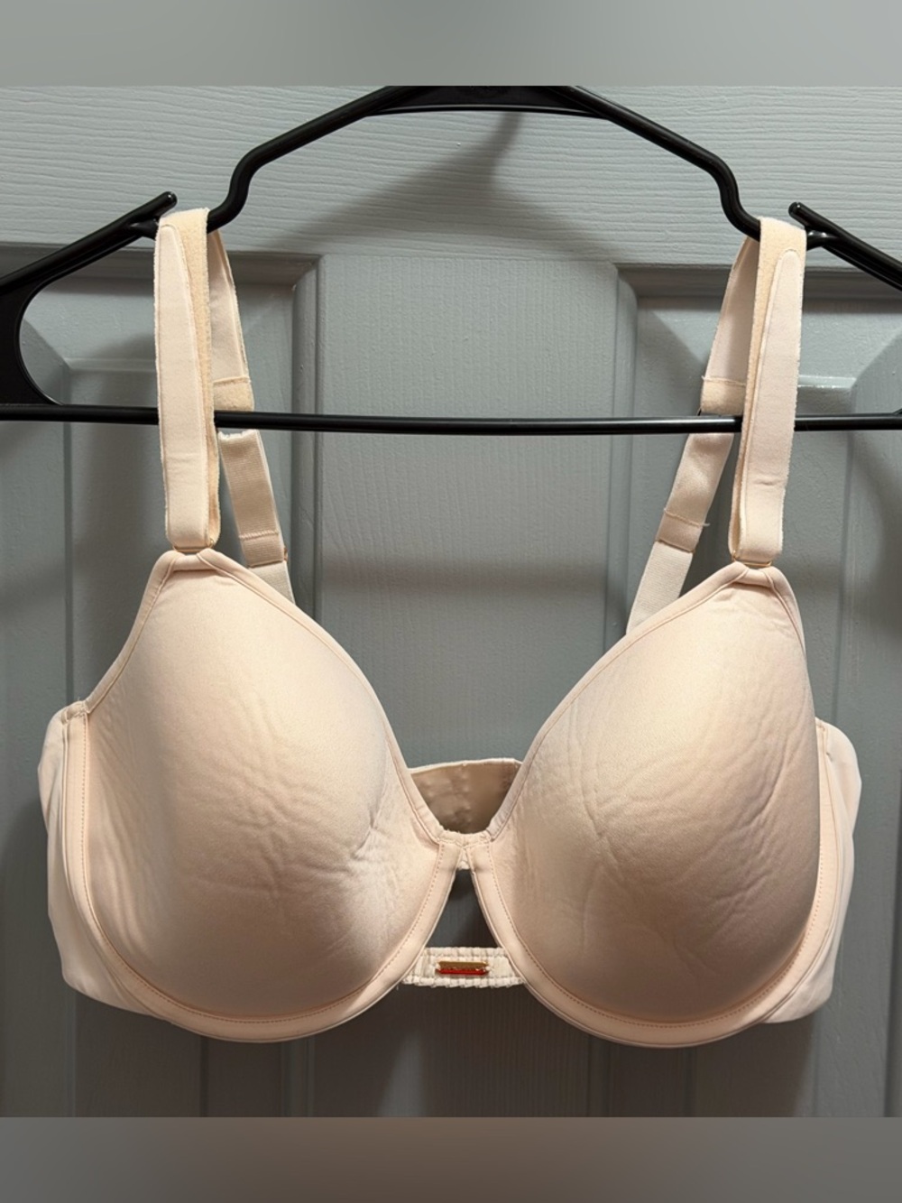 SHEFIT Women's Unconventional T-Shirt Bra, Soft Pink, Sz 7 40C/38D/36DD Adj